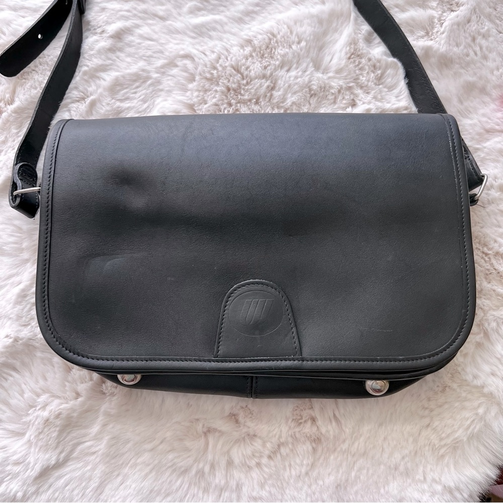 Werner’s Black Satchel.  Made in Costa Rica